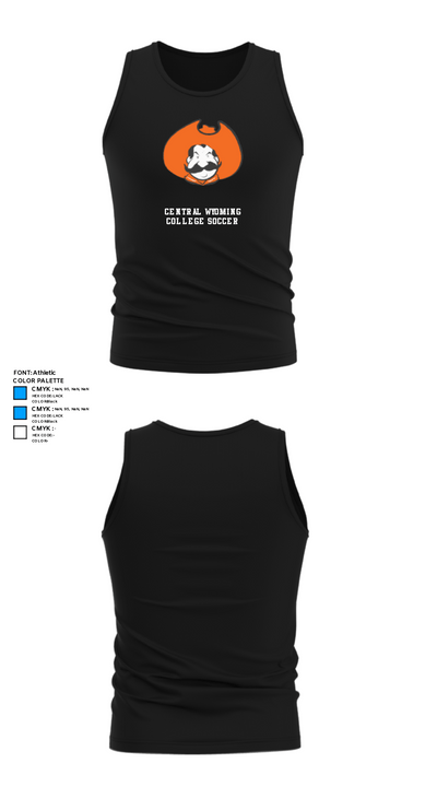 Central Wyoming College Soccer 29620811 Tank Top - 32