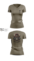 Outlaw Platoon 57260663 Women's Short Sleeve V-neck Shirt - 2