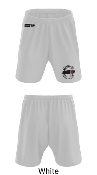 Athletic Shorts With Pockets, Legionnaire Mobile Jiu-Jitsu, , Teamtime, Team time, sublimation, custom sports apparel, team uniforms, spirit wear, spiritwear, sports uniforms, custom shirts, team store, custom team store, fundraiser sports, apparel fundraiser