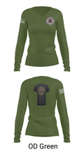 BOLC 187TH 66785601 Women's Long Sleeve V-neck Shirt - 57