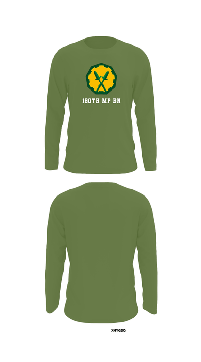 160th mp bn 37897815 Long Sleeve Performance Shirt - 52