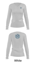 Brannon Plumbing & Construction 48497171 Women's Long Sleeve V-neck Shirt - 16
