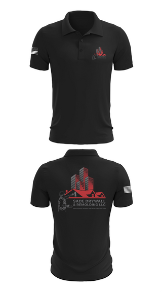 Short Sleeve Performance Polo, Sadedrywall & remolding llc, , Teamtime, Team time, sublimation, custom sports apparel, team uniforms, spirit wear, spiritwear, sports uniforms, custom shirts, team store, custom team store, fundraiser sports, apparel fundraiser