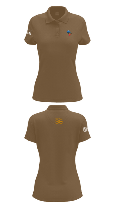Rescue Engine 56DCFD RTC407 9148046 Women's Short Sleeve Performance Polo  - 15