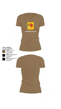 2nd Chemical Battalion 67999442 Women's Short Sleeve V-neck Shirt - 4