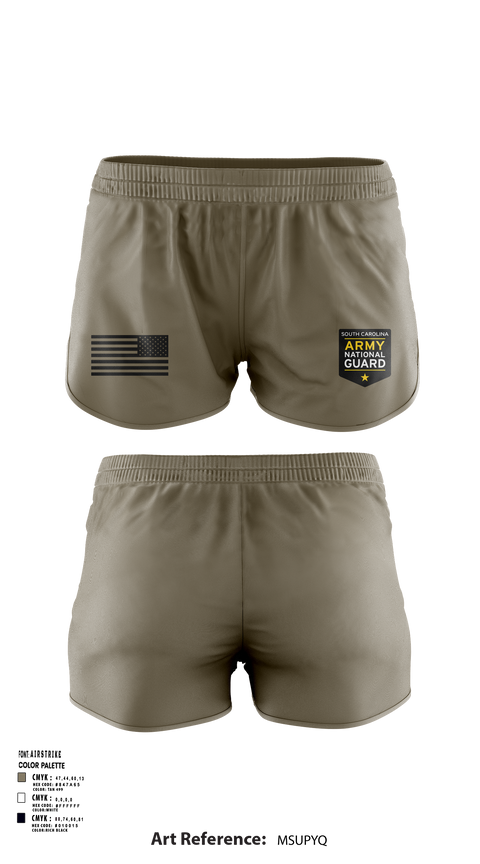 Ranger Panties, SOUTH CAROLINA ARMY NATIONAL GUARD, National Guard, Teamtime, Team time, sublimation, custom sports apparel, team uniforms, spirit wear, spiritwear, sports uniforms, custom shirts, team store, custom team store, fundraiser sports, apparel fundraiser