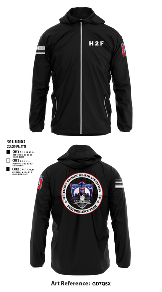 Windbreaker, 2BCT H2F, Army, Teamtime, Team time, sublimation, custom sports apparel, team uniforms, spirit wear, spiritwear, sports uniforms, custom shirts, team store, custom team store, fundraiser sports, apparel fundraiser