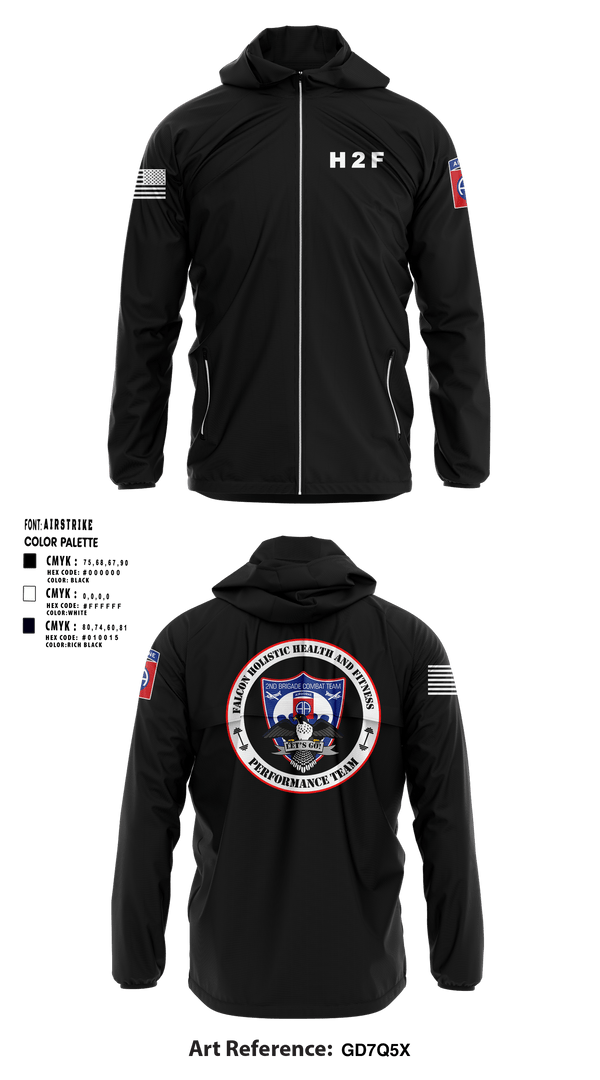 Windbreaker, 2BCT H2F, Army, Teamtime, Team time, sublimation, custom sports apparel, team uniforms, spirit wear, spiritwear, sports uniforms, custom shirts, team store, custom team store, fundraiser sports, apparel fundraiser