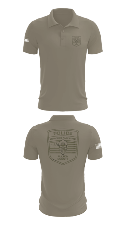 Fulton County Anti-Crime Task Force 27594594 Short Sleeve Performance Polo - 64