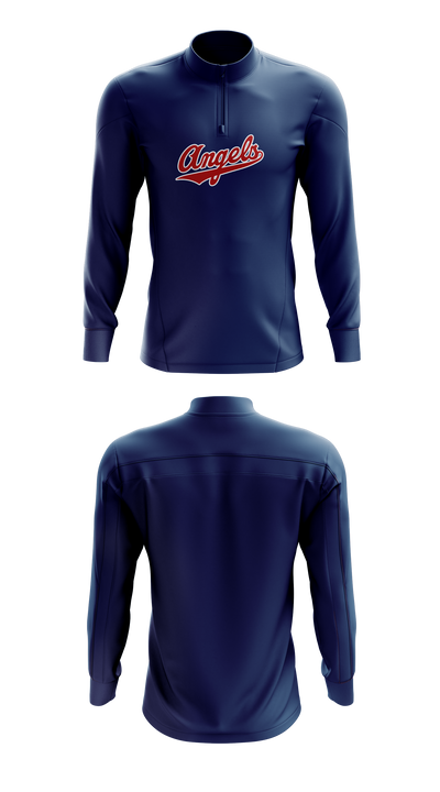 IWV Youth Baseball 93154147 Quarter Zip Jacket - 13