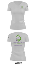 Crabtree Plumbing & Piping 20827864 Women's Short Sleeve V-neck Shirt - 19