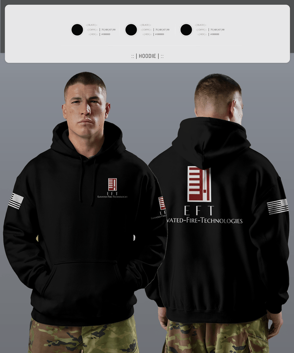 Hoodie, Elevated Fire Technologies Inc, Fire Department, Teamtime, Team time, sublimation, custom sports apparel, team uniforms, spirit wear, spiritwear, sports uniforms, custom shirts, team store, custom team store, fundraiser sports, apparel fundraiser
