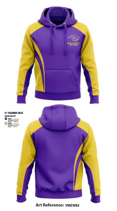 North Platte R-1 High School Volleyball 89959368 Hoodie - 1