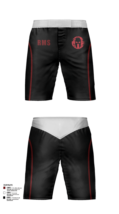 Riverton Middle School Wrestling 11230413 Fight Shorts - 122