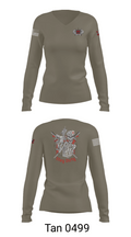 Dirty Deuce 1357112 Women's Long Sleeve V-neck Shirt - 77