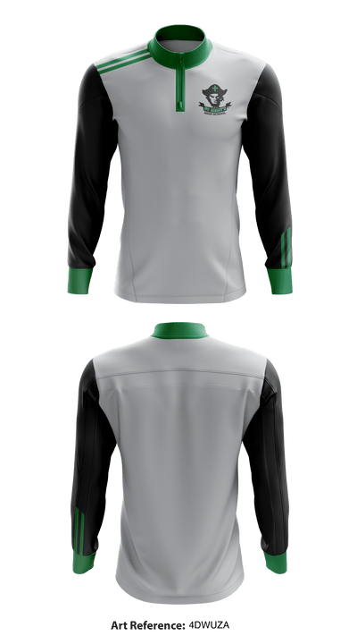 Saint Mary's High School Basketball 82916245 Quarter Zip Jacket - 39