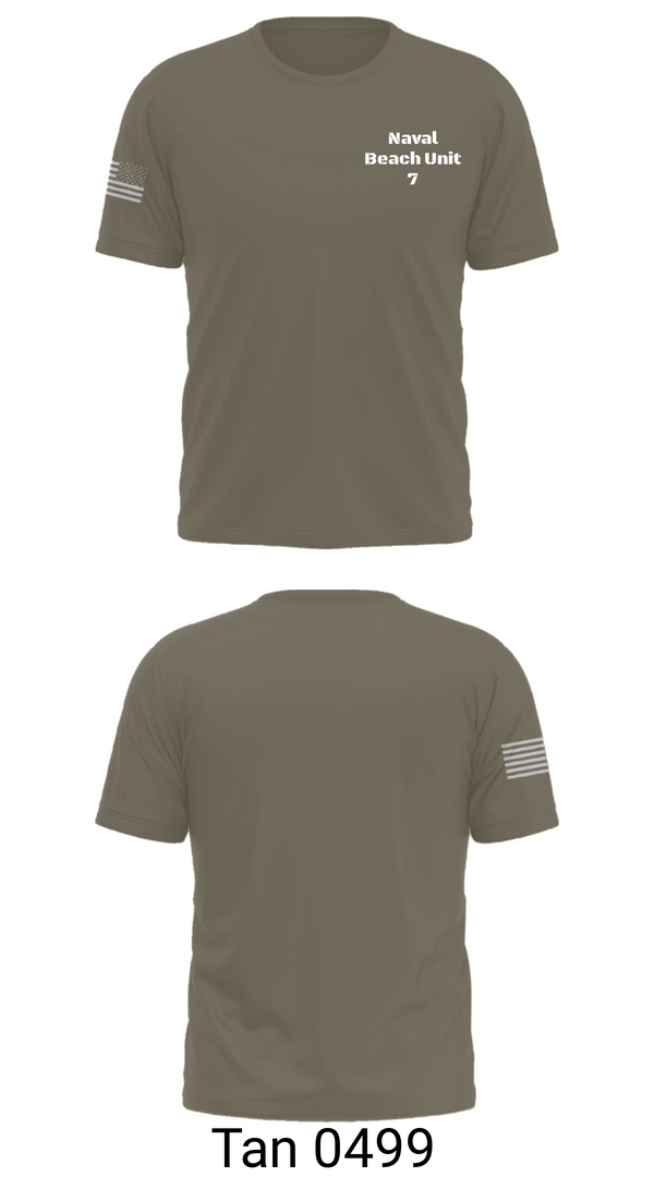 Old School Cotton Feel Shirt, Naval Beach Unit 7, , Teamtime, Team time, sublimation, custom sports apparel, team uniforms, spirit wear, spiritwear, sports uniforms, custom shirts, team store, custom team store, fundraiser sports, apparel fundraiser