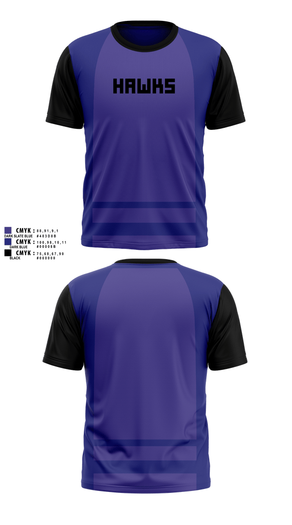 Short Sleeve Performance Shirt, Hawks, Field Hockey, Teamtime, Team time, sublimation, custom sports apparel, team uniforms, spirit wear, spiritwear, sports uniforms, custom shirts, team store, custom team store, fundraiser sports, apparel fundraiser