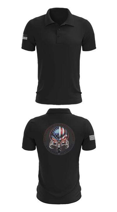 BATTLEFIELD TO BACKCOUNTRY 70891922 Short Sleeve Performance Polo - 28