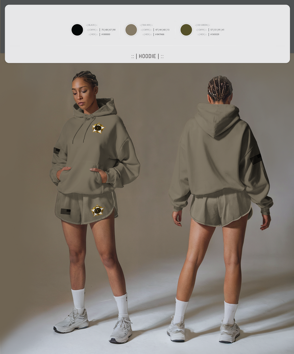 Hoodie, Deputy Cleveland, Police, Teamtime, Team time, sublimation, custom sports apparel, team uniforms, spirit wear, spiritwear, sports uniforms, custom shirts, team store, custom team store, fundraiser sports, apparel fundraiser