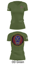 345 TRS 70386856 Women's Short Sleeve V-neck Shirt - 48