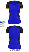 Quincy Senior High School Track 86814708 Women's Short Sleeve V-neck Shirt - 29