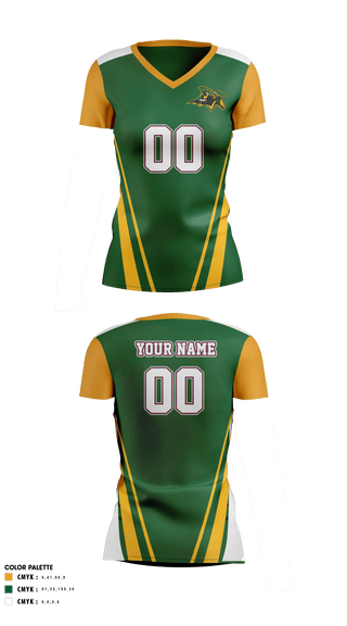 Womens Short Sleeve Vneck Shirt, Joppa Senior High School Volleyball, Women's Volleyball, Teamtime, Team time, sublimation, custom sports apparel, team uniforms, spirit wear, spiritwear, sports uniforms, custom shirts, team store, custom team store, fundraiser sports, apparel fundraiser