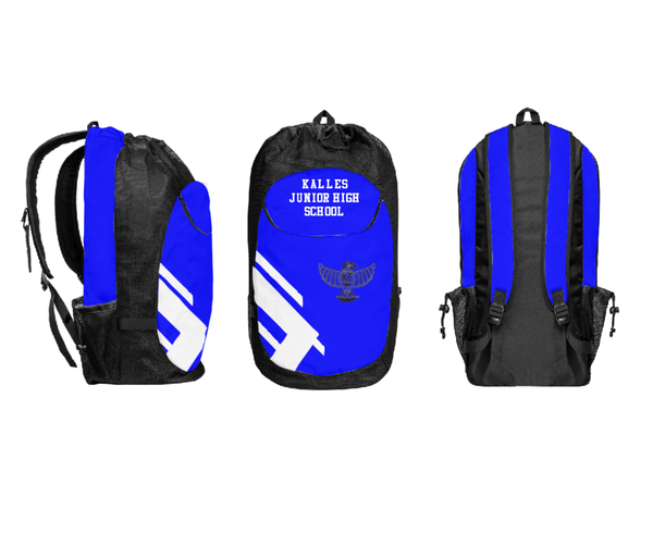 Gear Bag, Kalles Junior High School, Spirit Store, Teamtime, Team time, sublimation, custom sports apparel, team uniforms, spirit wear, spiritwear, sports uniforms, custom shirts, team store, custom team store, fundraiser sports, apparel fundraiser