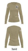 Sniper Team 58955651 Women's Long Sleeve V-neck Shirt - 92