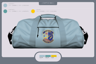 Duffle Bag, 23 STS, Air Force, Teamtime, Team time, sublimation, custom sports apparel, team uniforms, spirit wear, spiritwear, sports uniforms, custom shirts, team store, custom team store, fundraiser sports, apparel fundraiser