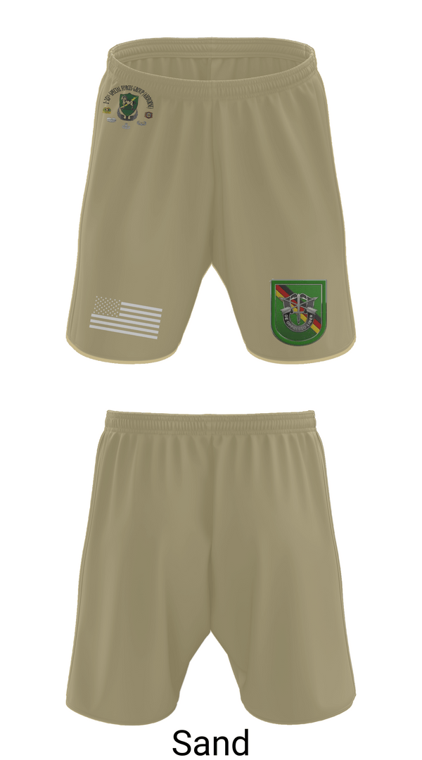 Athletic Shorts With Pockets, 1-10 SFG FSC, Army, Teamtime, Team time, sublimation, custom sports apparel, team uniforms, spirit wear, spiritwear, sports uniforms, custom shirts, team store, custom team store, fundraiser sports, apparel fundraiser