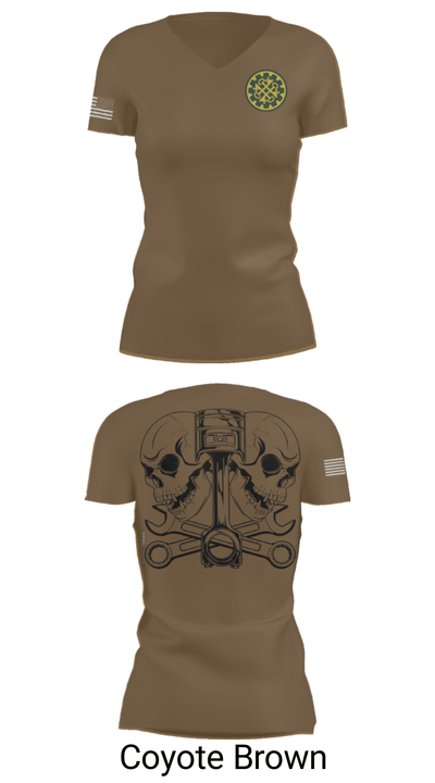 46th MP Co 42488170 Women's Short Sleeve V-neck Shirt - 8