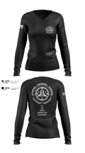 Vigilante Tactical Solutions Women's Long Sleeve V-neck Shirt - 5