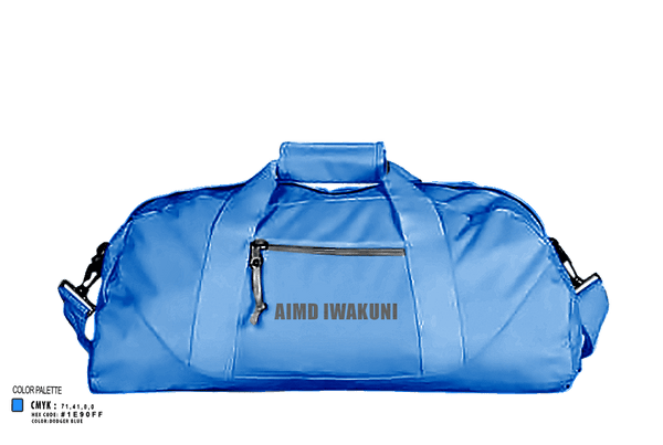 Duffle Bag, AIMD Iwakuni, Navy, Teamtime, Team time, sublimation, custom sports apparel, team uniforms, spirit wear, spiritwear, sports uniforms, custom shirts, team store, custom team store, fundraiser sports, apparel fundraiser