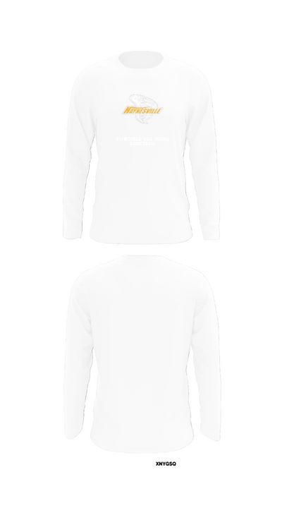 Haynesville High School Basketball 10658963 Long Sleeve Performance Shirt - 8