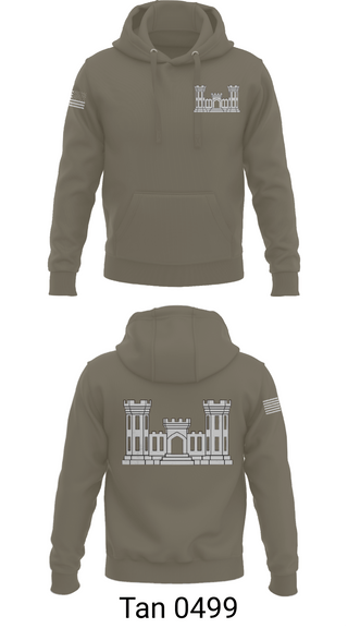 Hoodie, 250TH ENGINEERING COMPANY, National Guard, Teamtime, Team time, sublimation, custom sports apparel, team uniforms, spirit wear, spiritwear, sports uniforms, custom shirts, team store, custom team store, fundraiser sports, apparel fundraiser