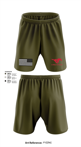 Athletic Shorts With Pockets, 1-105th Cavalry, National Guard, Teamtime, Team time, sublimation, custom sports apparel, team uniforms, spirit wear, spiritwear, sports uniforms, custom shirts, team store, custom team store, fundraiser sports, apparel fundraiser