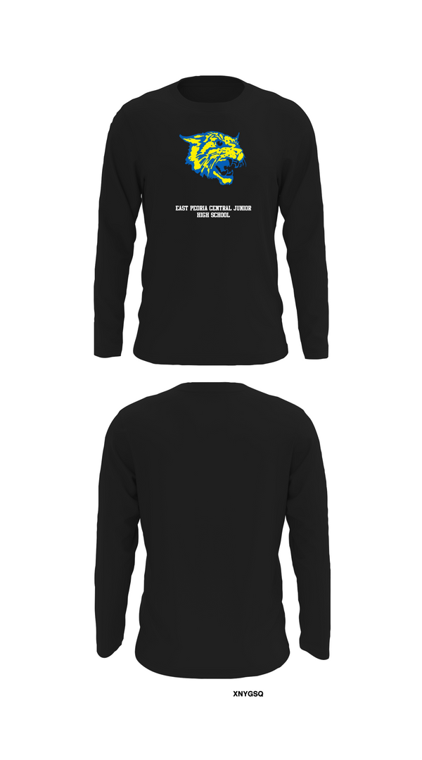Long Sleeve Performance Shirt, East Peoria Central Junior High School, Spirit Store, Teamtime, Team time, sublimation, custom sports apparel, team uniforms, spirit wear, spiritwear, sports uniforms, custom shirts, team store, custom team store, fundraiser sports, apparel fundraiser