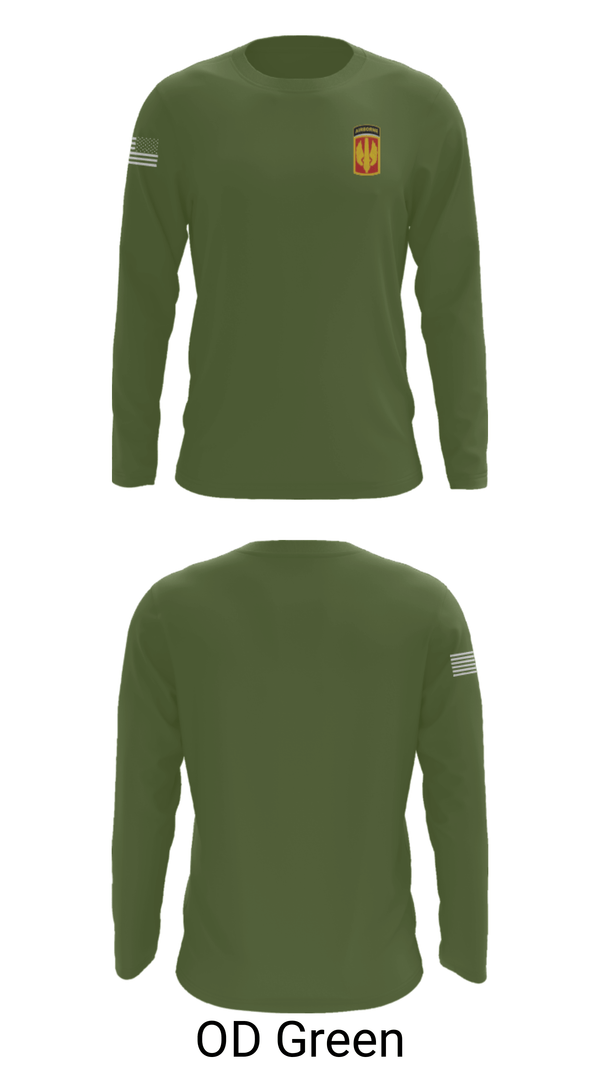 Long Sleeve Performance Shirt, 1/39th Field Artillery, Army, Teamtime, Team time, sublimation, custom sports apparel, team uniforms, spirit wear, spiritwear, sports uniforms, custom shirts, team store, custom team store, fundraiser sports, apparel fundraiser