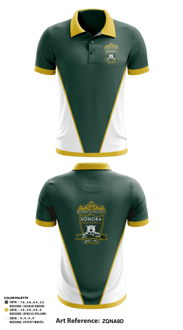 Short Sleeve Performance Polo, Sonora High School Golf, Golf, Teamtime, Team time, sublimation, custom sports apparel, team uniforms, spirit wear, spiritwear, sports uniforms, custom shirts, team store, custom team store, fundraiser sports, apparel fundraiser