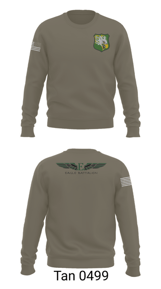 Crew Neck Sweatshirt, EASTERN MICHIGAN UNIVERSITY ROTC, Army, Teamtime, Team time, sublimation, custom sports apparel, team uniforms, spirit wear, spiritwear, sports uniforms, custom shirts, team store, custom team store, fundraiser sports, apparel fundraiser