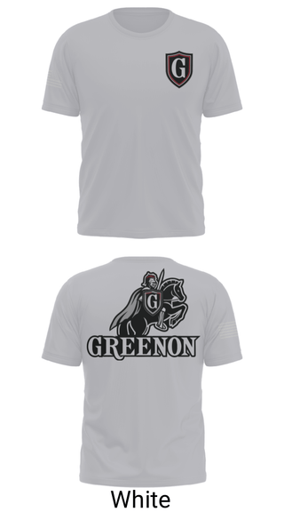 Old School Cotton Feel Shirt, Greenon Knights, Women's Volleyball, Teamtime, Team time, sublimation, custom sports apparel, team uniforms, spirit wear, spiritwear, sports uniforms, custom shirts, team store, custom team store, fundraiser sports, apparel fundraiser