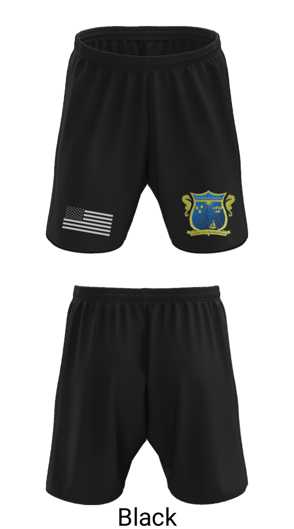 Athletic Shorts With Pockets, Lower Cape May Regional High School Cross Country, Cross Country, Teamtime, Team time, sublimation, custom sports apparel, team uniforms, spirit wear, spiritwear, sports uniforms, custom shirts, team store, custom team store, fundraiser sports, apparel fundraiser