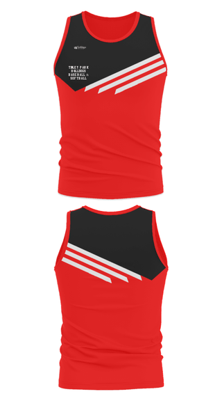 Tank Top, Tinley Park Bulldogs Baseball & Softball, Baseball, Teamtime, Team time, sublimation, custom sports apparel, team uniforms, spirit wear, spiritwear, sports uniforms, custom shirts, team store, custom team store, fundraiser sports, apparel fundraiser