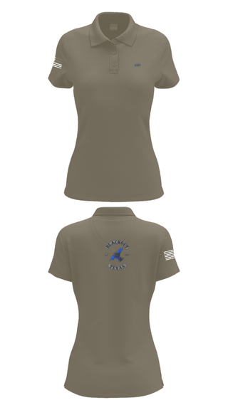 Womens Short Sleeve Performance Polo, BLACKOUT LE-MC, , Teamtime, Team time, sublimation, custom sports apparel, team uniforms, spirit wear, spiritwear, sports uniforms, custom shirts, team store, custom team store, fundraiser sports, apparel fundraiser