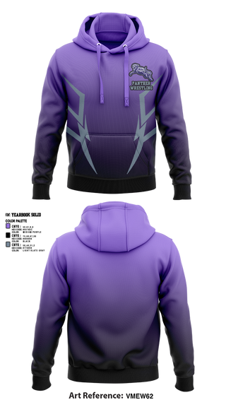 Hoodie, Panther, Wrestling, Teamtime, Team time, sublimation, custom sports apparel, team uniforms, spirit wear, spiritwear, sports uniforms, custom shirts, team store, custom team store, fundraiser sports, apparel fundraiser