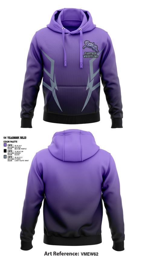 Hoodie, Panther, Wrestling, Teamtime, Team time, sublimation, custom sports apparel, team uniforms, spirit wear, spiritwear, sports uniforms, custom shirts, team store, custom team store, fundraiser sports, apparel fundraiser