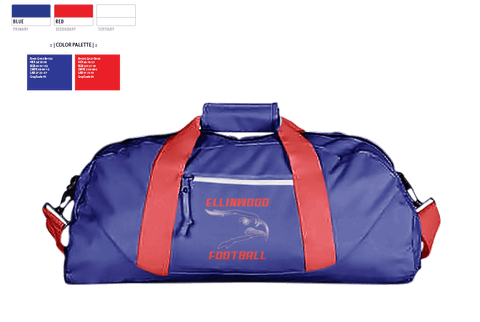 Duffle Bag, Ellinwood High School Football, Football, Teamtime, Team time, sublimation, custom sports apparel, team uniforms, spirit wear, spiritwear, sports uniforms, custom shirts, team store, custom team store, fundraiser sports, apparel fundraiser