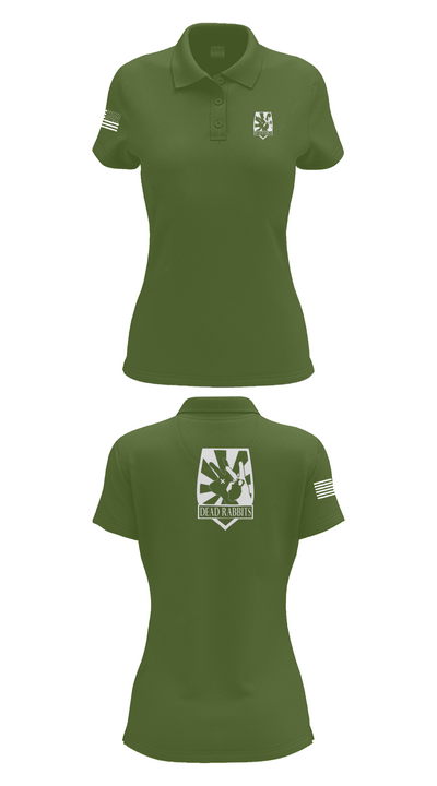 Dead Rabbits 44985647 Women's Short Sleeve Performance Polo  - 55