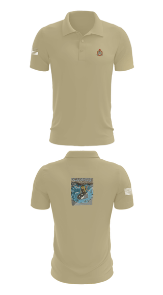 Short Sleeve Performance Polo, 34th DSB, Army, Teamtime, Team time, sublimation, custom sports apparel, team uniforms, spirit wear, spiritwear, sports uniforms, custom shirts, team store, custom team store, fundraiser sports, apparel fundraiser